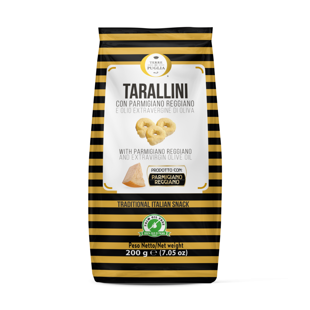 Tarallini millerighe parmigiano Dop 200g