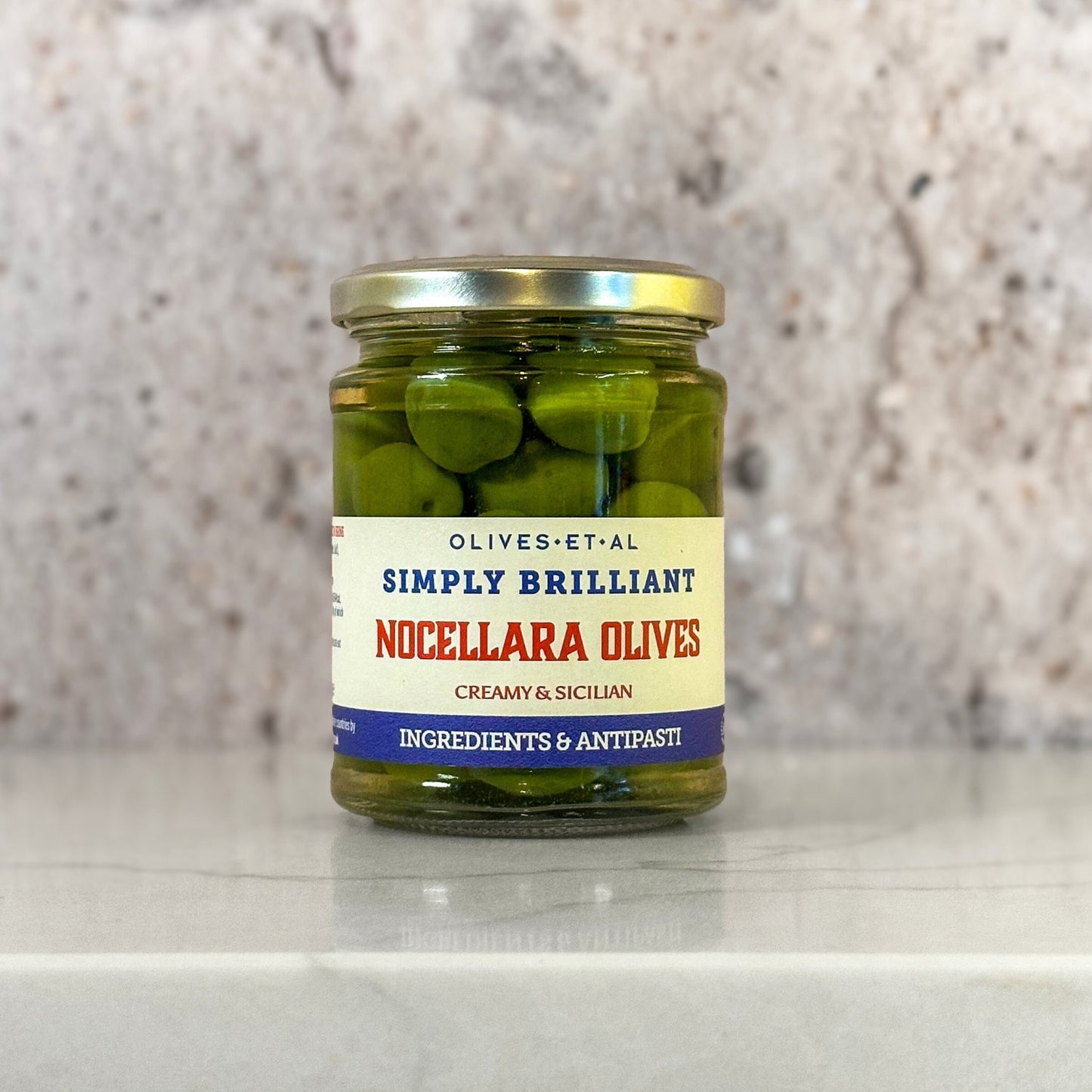 Olives et Al Nocellara del Belice Olives 150g | Shop Baruccio | UK Delivery