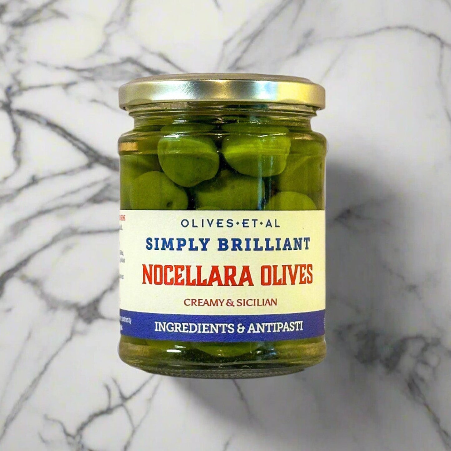Olives et Al Nocellara del Belice Olives 150g | Shop Baruccio | UK Delivery