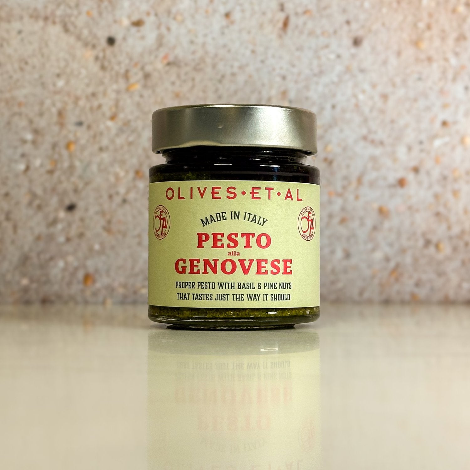 Olives et Al Basil Pesto alla Genovese 135g | Shop Baruccio | UK Delivery