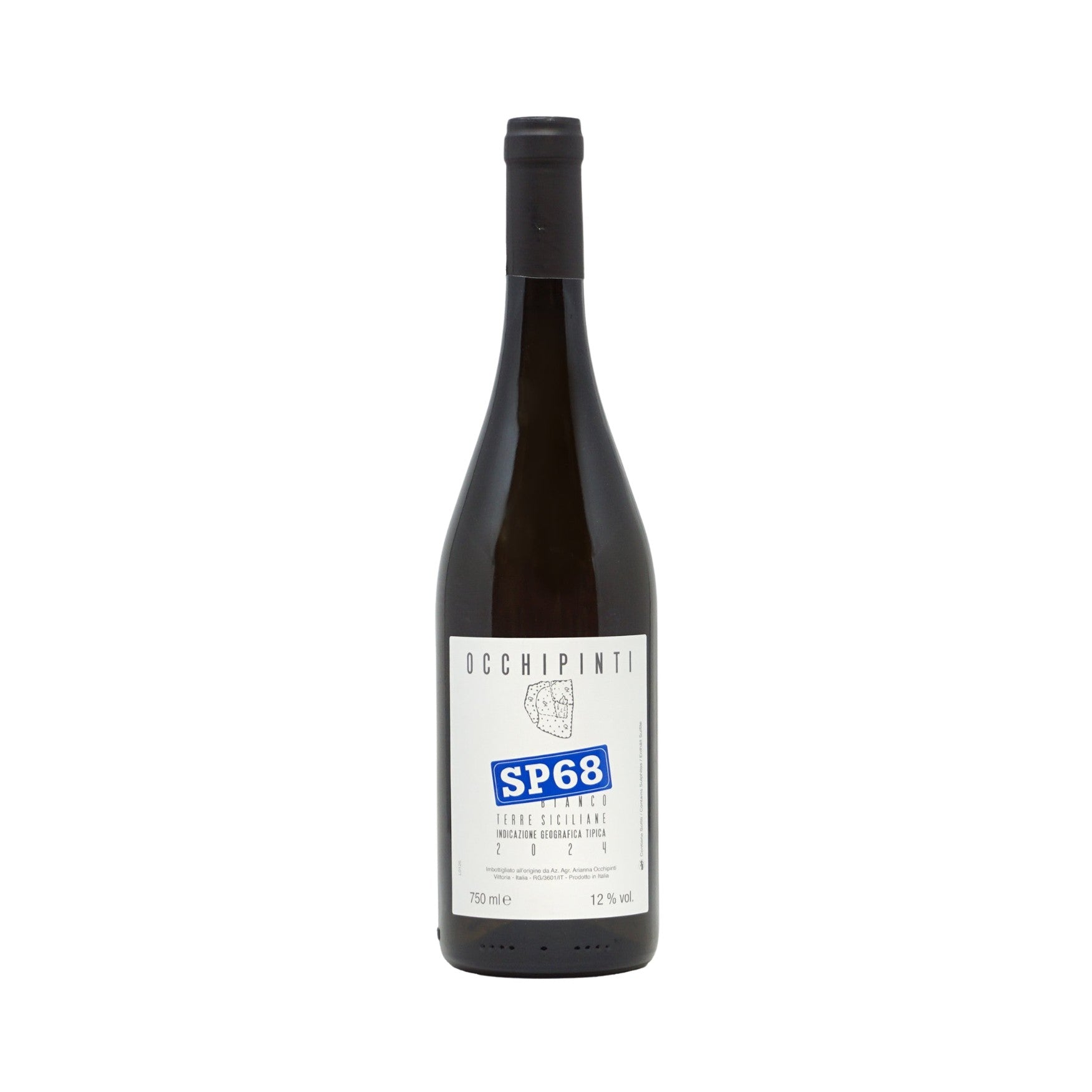 Arianna Occhipinti SP68 Terre Siciliane IGT Bianco Orange Wine | Shop Baruccio | Quick UK Delivery