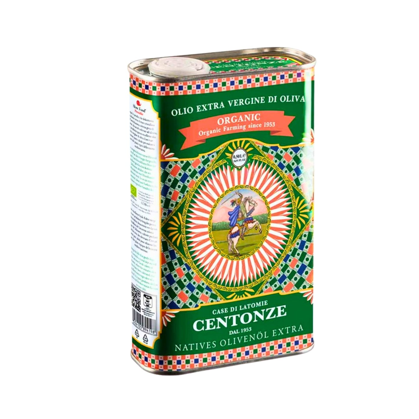 Organic Extra Virgin Olive Oil Tin 500ml