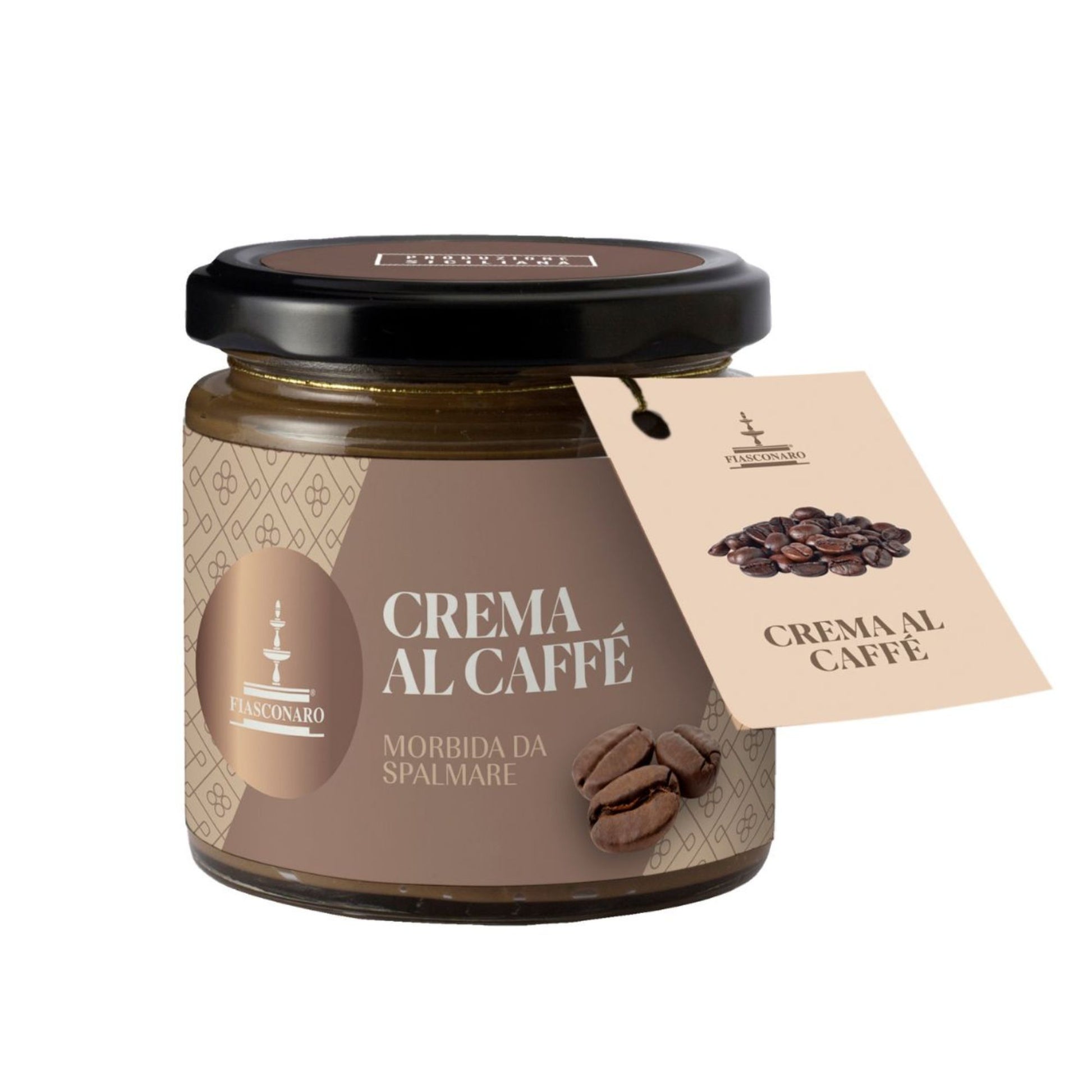 Fiasconaro Sicilian Coffee Spreadable Cream 180g | Shop Baruccio 