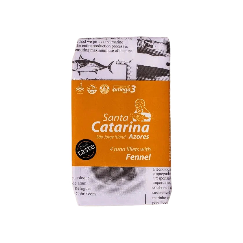 Santa Catarina 4 Tuna Fillets with Fennel 84g