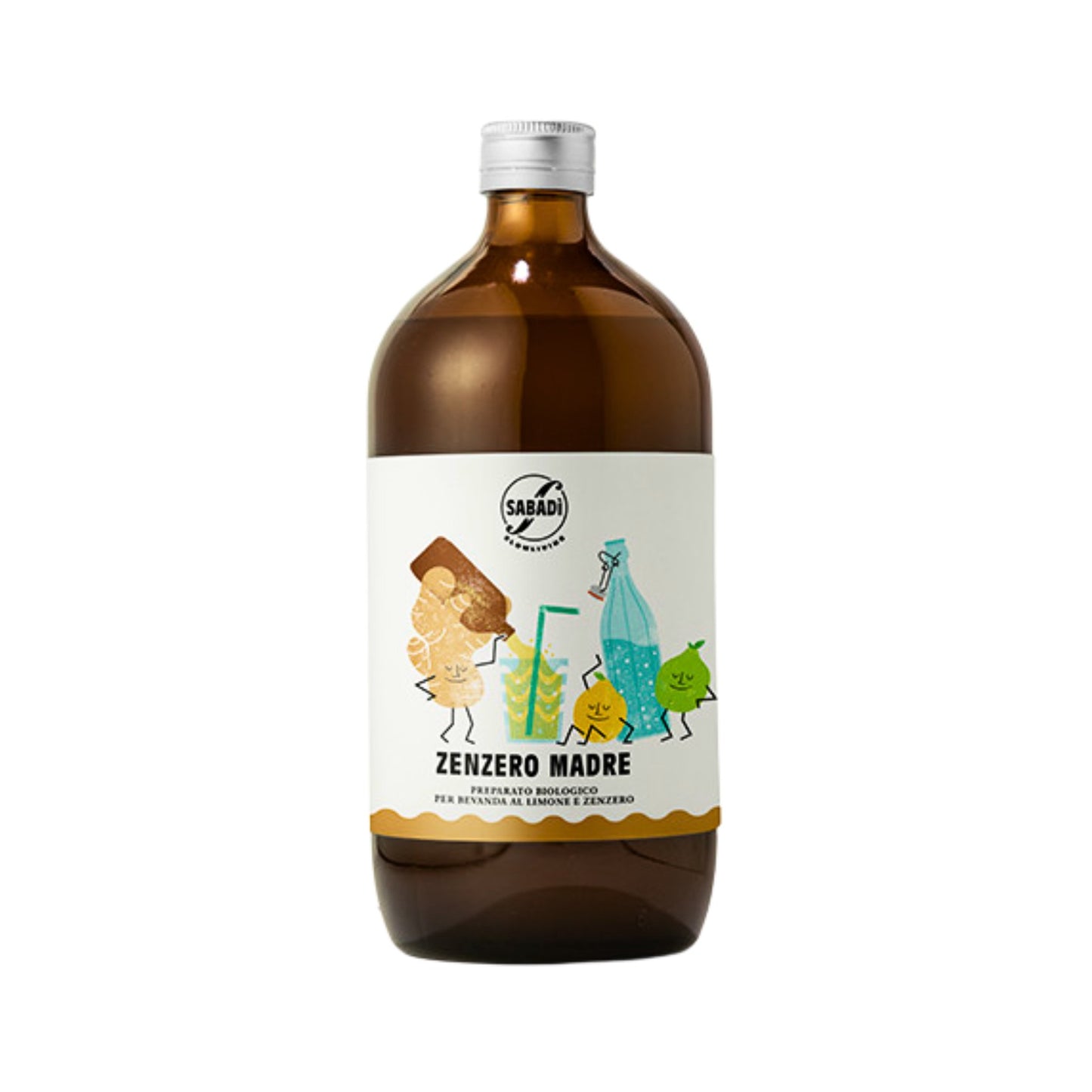 Zenzero Madre Lemon & Ginger Drink 1L